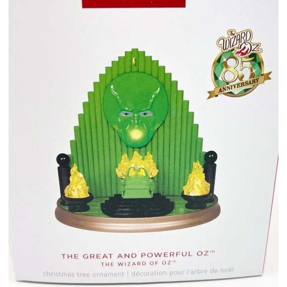 2024 Hallmark Wizard Of Oz The Great & Powerful Ornament *REQUIRES Power Cord - Picture 2 of 6
